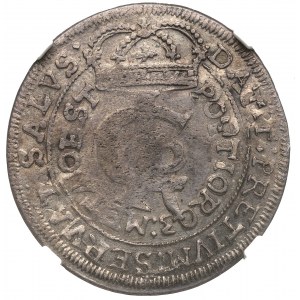 Jan II Kazimír, Tymf 1663, Krakov - NGC AU53