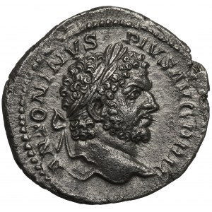 Rímska ríša, Caracalla, denár - MARTI PACATORI