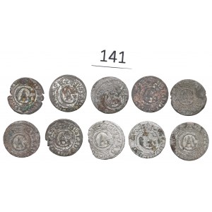 Swedish occupation of Riga, Gustavus Adolphus, Set of shekels 1628-31