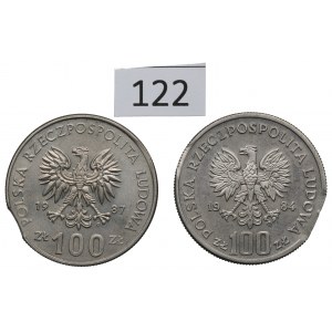 People's Republic of Poland, 100 zloty set of destructs