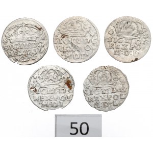 Sigismund III Vasa, Set of pennies 1623-24