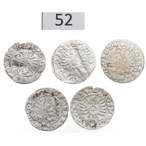 Sigismund III Vasa, Set of pennies 1623-24 - including POPO