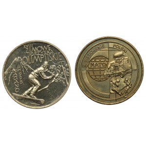 Třetí republika, sada 2 kusů, zlato 1998-99