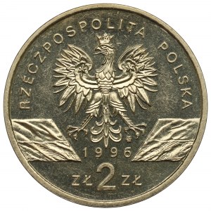 III Republic of Poland, 2 zlote 1966 Hedgehog