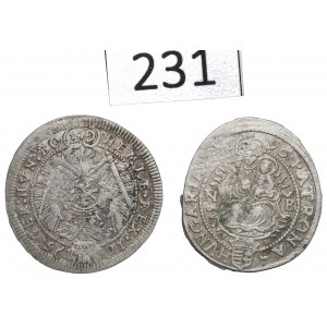 Habsburgs, Leopold, Set of 3 krajcars