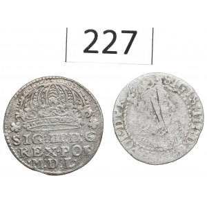 Zygmunt III Waza, Zestaw groszy - w tym 1611 z błędem GROS•S
