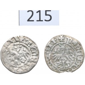 Jan Olbracht, Set of half-pennies without date, Cracow - including ring