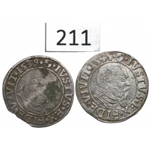 Ducal Prussia, Set of pennies 1539-45