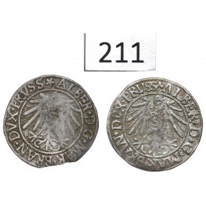 Ducal Prussia, Set of pennies 1539-45