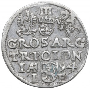 Žigmund III Vasa, Trojak 1594, Olkusz