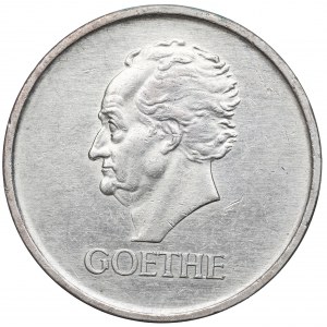 Nemecko, Weimarská republika, 3 známky 1932 D, Goethe