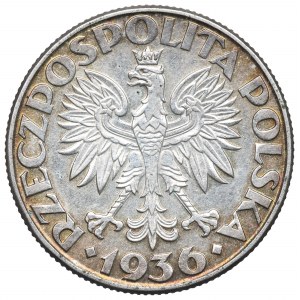 II Republic of Poland, 2 zloty 1936 Ship