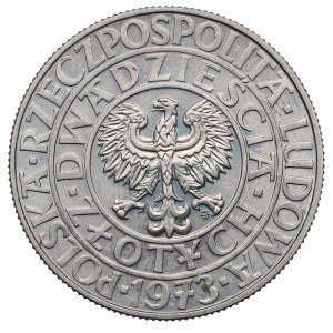 People's Republic of Poland, 20 zloty 1973 - CuNi sample