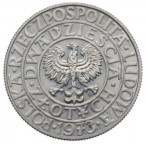 PRL, 20 złotych 1973 - Próba CuNi