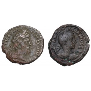 Římské provincie, sada mincí tetradrachmů