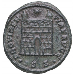 Rímska ríša, Constantine I, Follis Siscia - PROVIDENTIAE AVGG