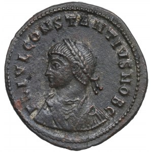 Cesarstwo Rzymskie, Konstancjusz II, Follis Aleksandria - PROVIDENTIAE CAESS