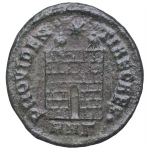 Rímska ríša, Konštantín II, Follis Nicomedia - PROVIDENTIAE CAES-.