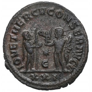 Cesarstwo Rzymskie, Maksymian Herkuliusz, Antoninian Antiochia - IOV ET HERCV CONER AVGG