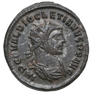 Cesarstwo Rzymskie, Dioklecjan, Antoninian Antiochia - IOV ET HERCV CONER AVGG