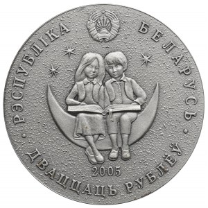 Bielorusko, 20 rubľov 2005 - Malý princ