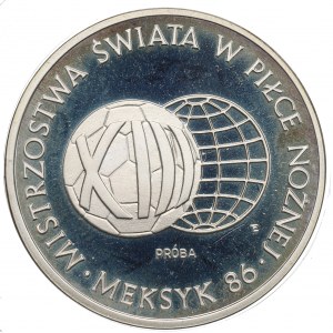 PRL, 1.000 złotych 1986 Meksyk - Próba Ag