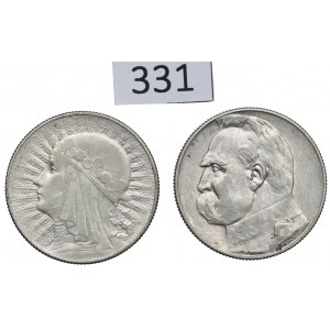 II RP, Zestaw 5 złotych 1933 i 1936