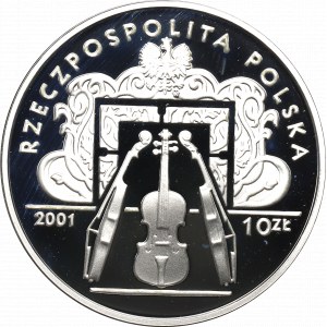 III RP, 10 złotych 2001 Wieniawski