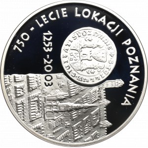 III RP, 10 złotych 2003 750-lecie Lokacji Poznania