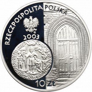 III RP, 10 złotych 2003 750-lecie Lokacji Poznania
