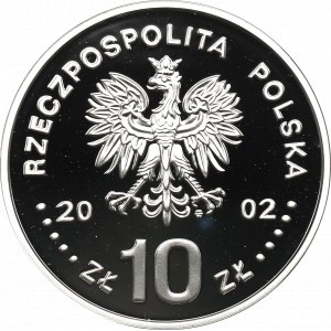 III RP, 10 złotych 2002 - August II Mocny