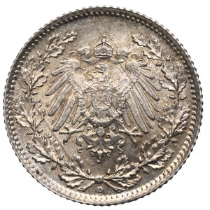 Germany, 1/2 mark 1915 D, Munchen