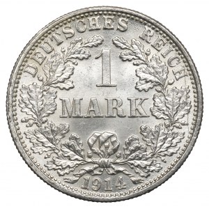 Niemcy, 1 marka 1914 F, Stuttgart