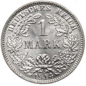 Germany, 1 mark 1914 E