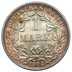 Germany, 1 mark 1914 F, Stuttgart