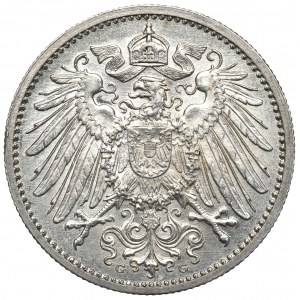 Nemecko, 1 značka 1914 G, Karlsruhe
