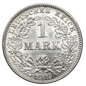 Germany, 1 mark 1915 G, Karlsruhe