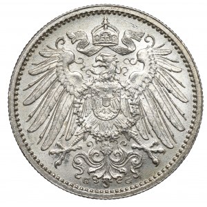 Nemecko, 1 značka 1914 G, Karlsruhe
