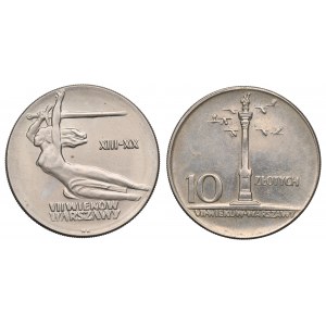 PRL, Zestaw 10 złotych 1965