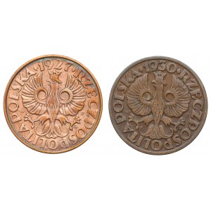 Second Republic, 2 pennies 1927-30