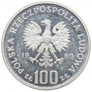 PRL, 100 zloty 1980 Jan Kochanowski - Sample