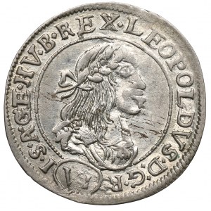 Maďarsko, Leopold I., 6 krajcars 1672