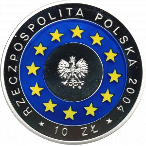 Tretia republika, 10 PLN 2004 - vstup Poľska do EÚ