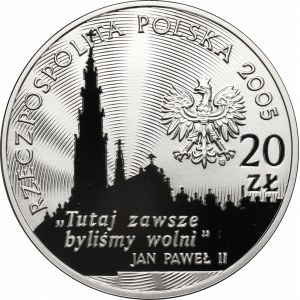 III RP, 20 PLN 2005 - 350. výročie obrany Jasnej hory