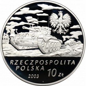 III RP, 10 złotych 2003 gen. Maczek