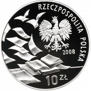 III RP, 10 złotych 2008 - 40. rocznica Marca '68