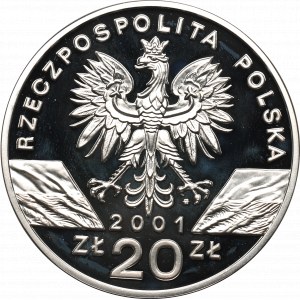 Tretia republika, 20 PLN 2001 Kráľovské kopije