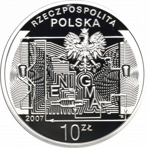 Tretia republika, 10 PLN 2007 - Enigma