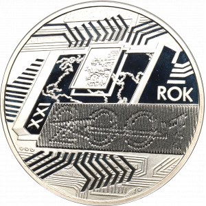 III RP, 10 złotych 2001 XXI Wiek
