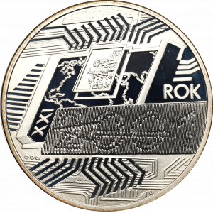 Tretia republika, 10 zlotých 2001 21. storočie